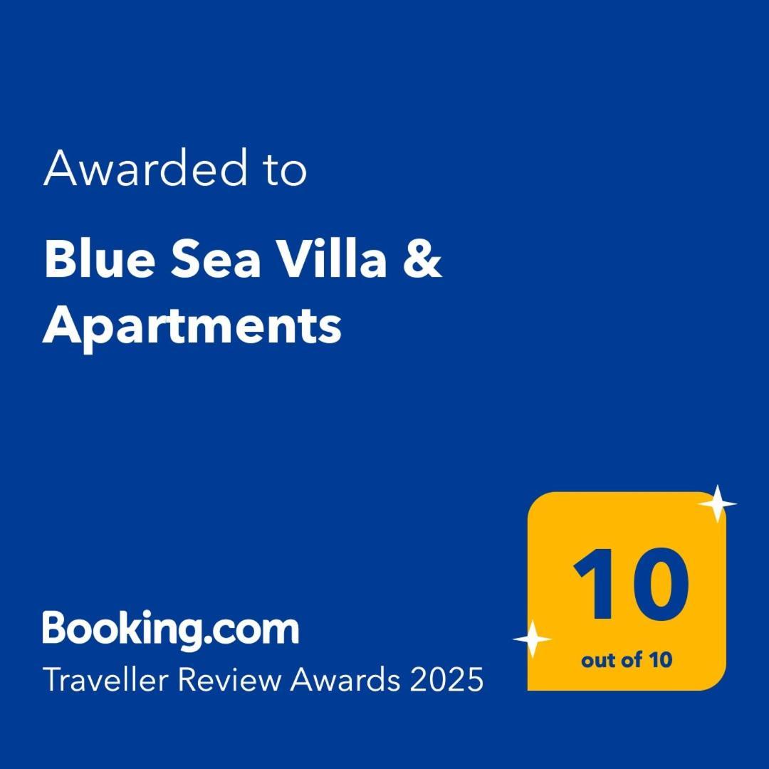 Blue Sea Villa & Apartments Макригиалос Экстерьер фото